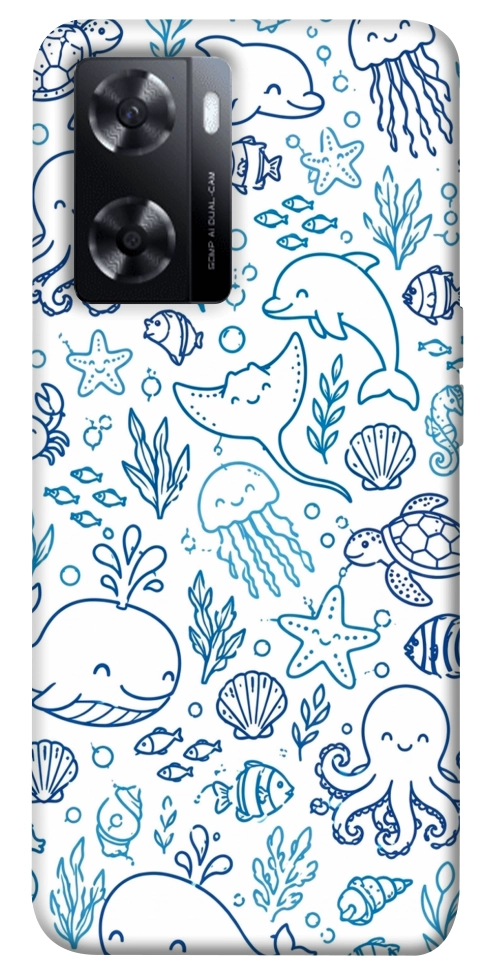Чохол Sea pattern для Oppo A57s