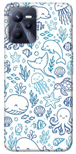 Чехол Sea pattern для Realme C35