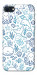 Чехол Sea pattern для iPhone SE (2022)