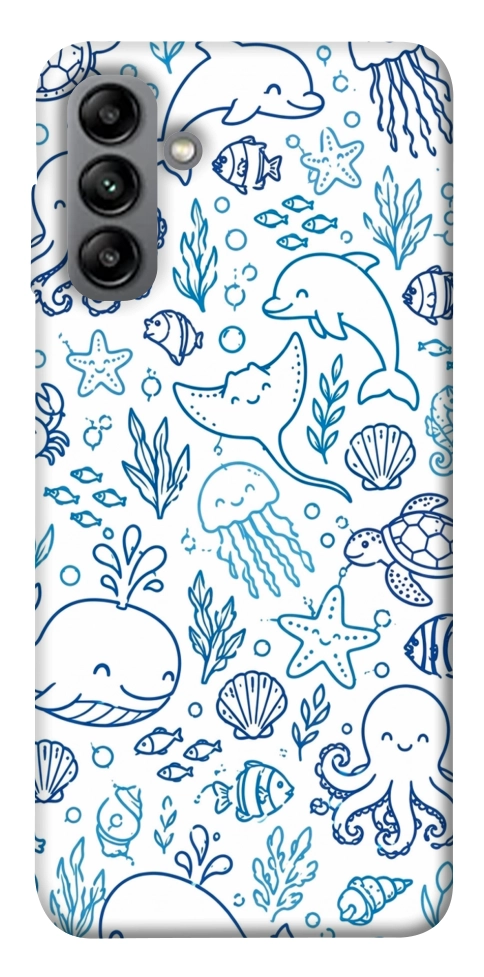Чохол Sea pattern для Galaxy A04s
