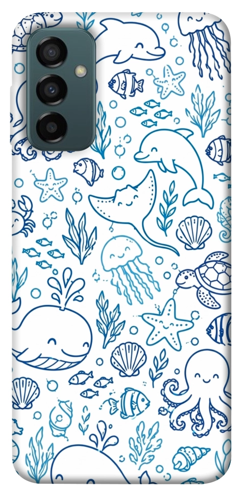 Чохол Sea pattern для Galaxy M13 4G