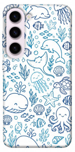 Чохол Sea pattern для Galaxy S23+