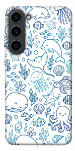 Чехол Sea pattern для Galaxy S23