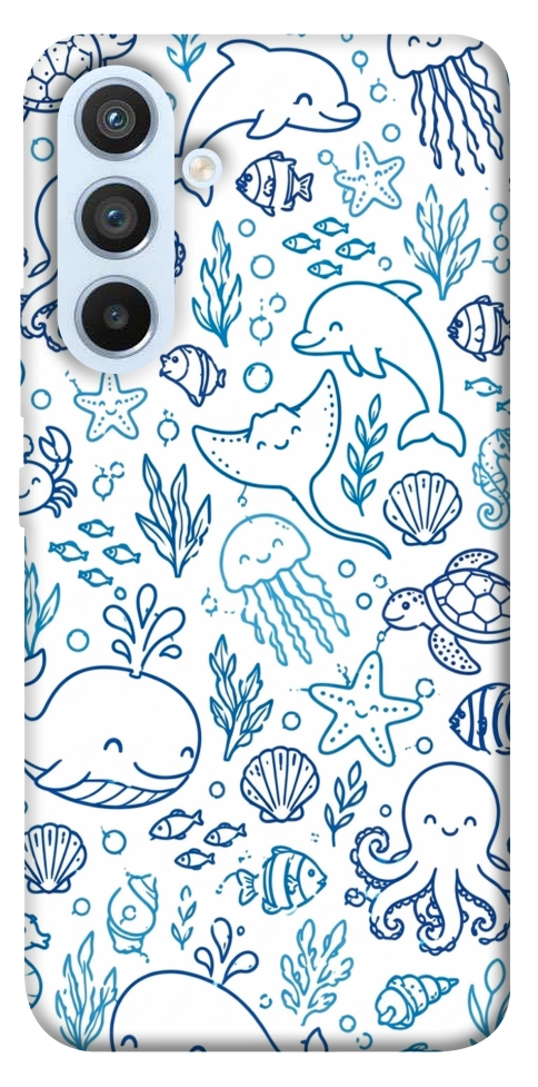 Чехол Sea pattern для Galaxy A54 5G