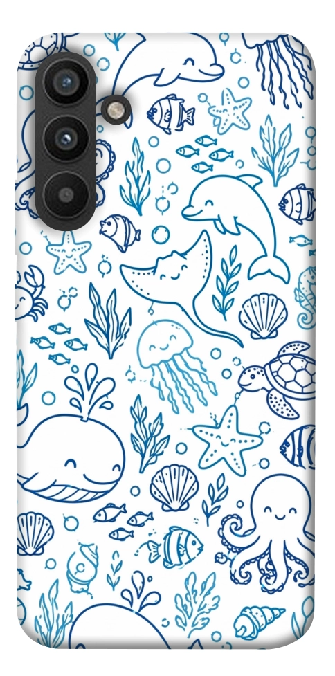 Чехол Sea pattern для Galaxy A34 5G