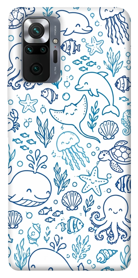 Чохол Sea pattern для Xiaomi Redmi Note 10 Pro Max