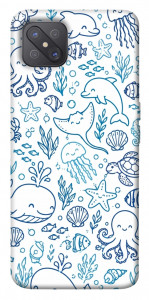 Чохол Sea pattern для Oppo A92s