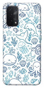 Чохол Sea pattern для Oppo A54 5G