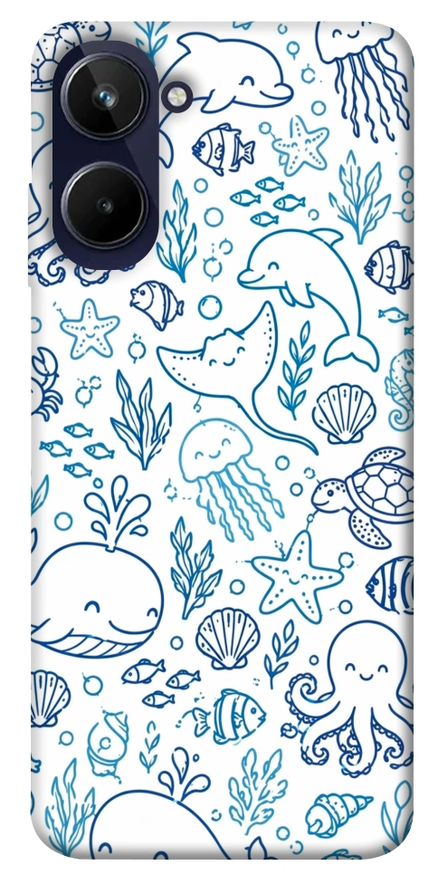 Чохол Sea pattern для Realme 10 4G