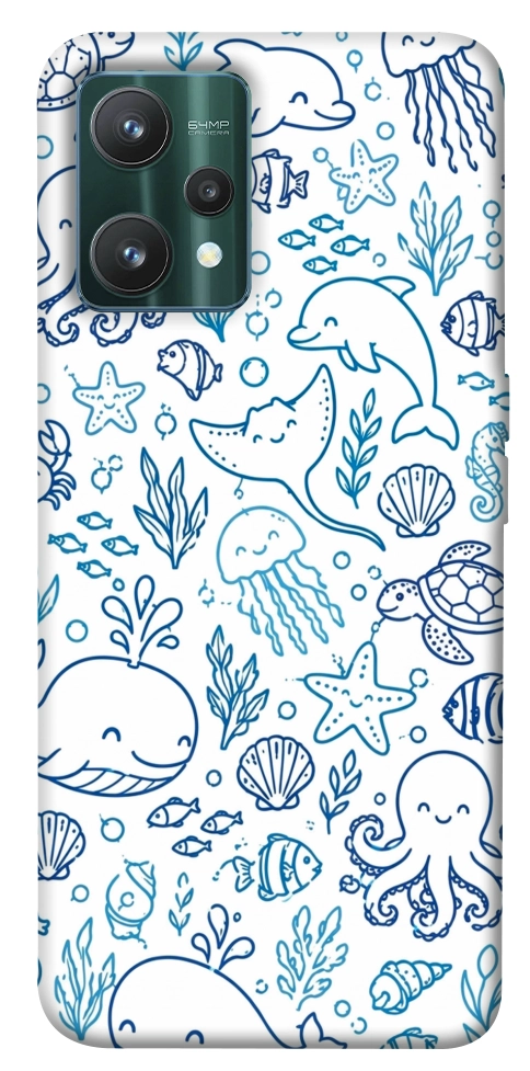 Чехол Sea pattern для Realme 9 Pro