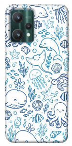 Чехол Sea pattern для Realme 9 Pro