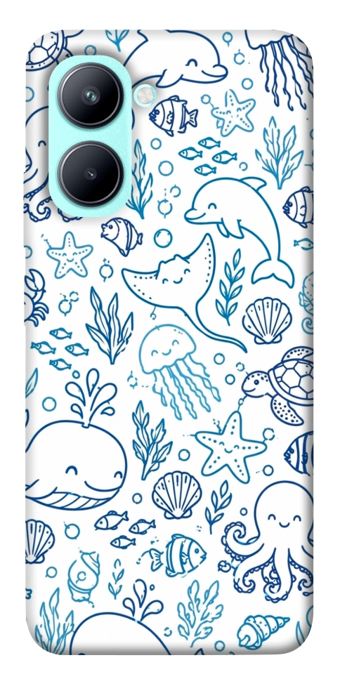 Чохол Sea pattern для Realme C33