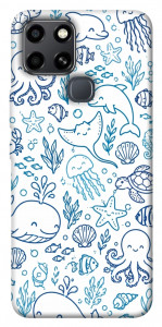 Чехол Sea pattern для Infinix Smart 6