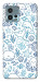 Чехол Sea pattern для Motorola Moto G72