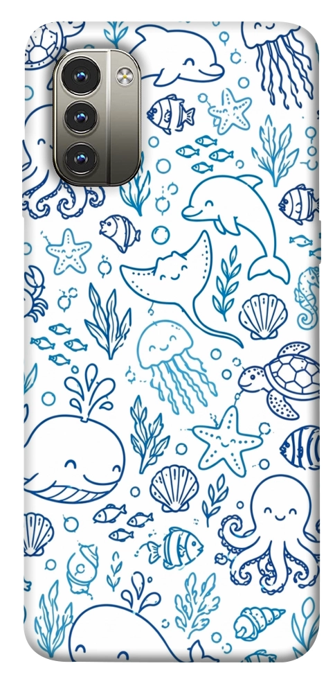 Чехол Sea pattern для Nokia G11