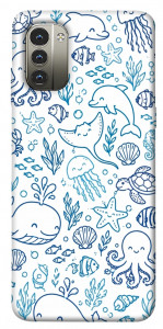 Чехол Sea pattern для Nokia G11