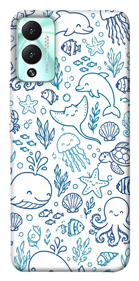 Чохол Sea pattern для Infinix Hot 12 Play