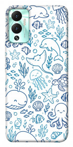 Чохол Sea pattern для Infinix Hot 12 Play