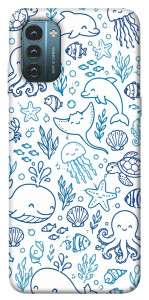 Чехол Sea pattern для Nokia G21