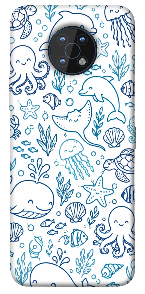 Чехол Sea pattern для Nokia G50