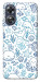 Чехол Sea pattern для Oppo A17