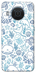 Чехол Sea pattern для Nokia X20