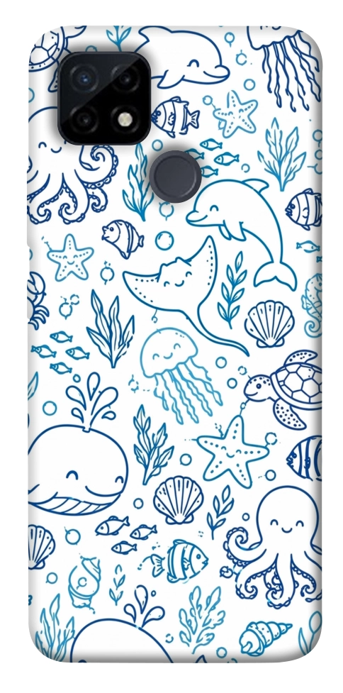 Чохол Sea pattern для Realme C12
