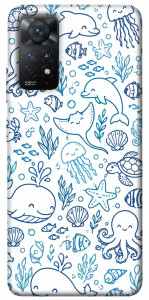 Чохол Sea pattern для Xiaomi Redmi Note 12 Pro
