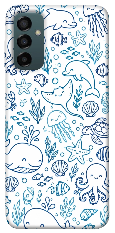 Чехол Sea pattern для Galaxy M14 5G
