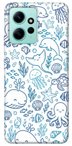 Чехол Sea pattern для Xiaomi Redmi Note 12 4G