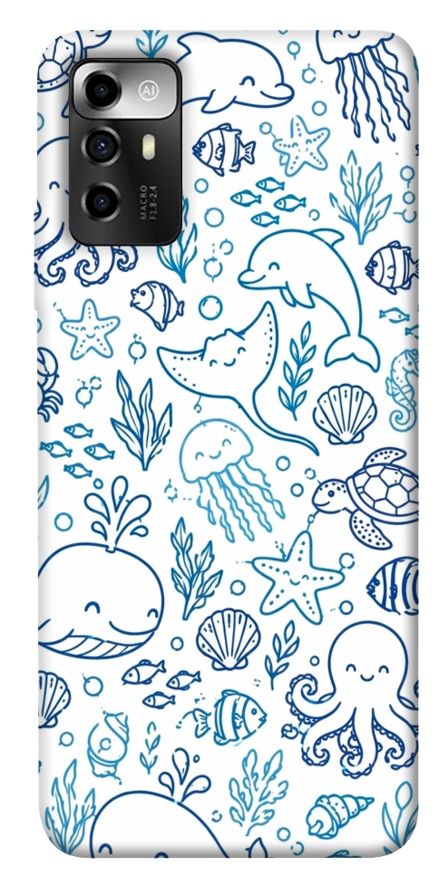 Чехол Sea pattern для ZTE Blade A72