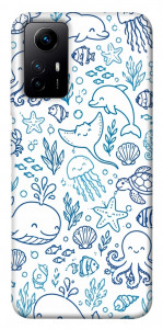 Чохол Sea pattern для Xiaomi Redmi Note 12S