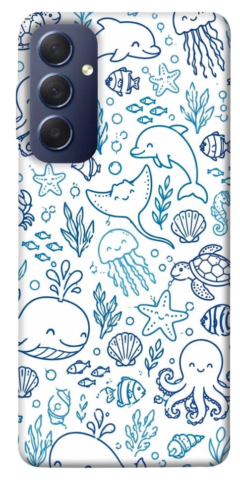 Чохол Sea pattern для Galaxy M54 5G