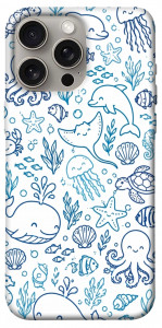 Чехол Sea pattern для iPhone 15 Pro Max