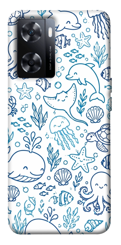 Чехол Sea pattern для OnePlus Nord N20 SE