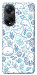 Чехол Sea pattern для Oppo A58 4G