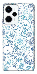 Чехол Sea pattern для Xiaomi Redmi Note 12 Turbo