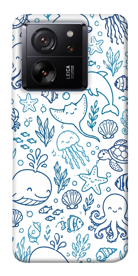 Чехол Sea pattern для Xiaomi 13T