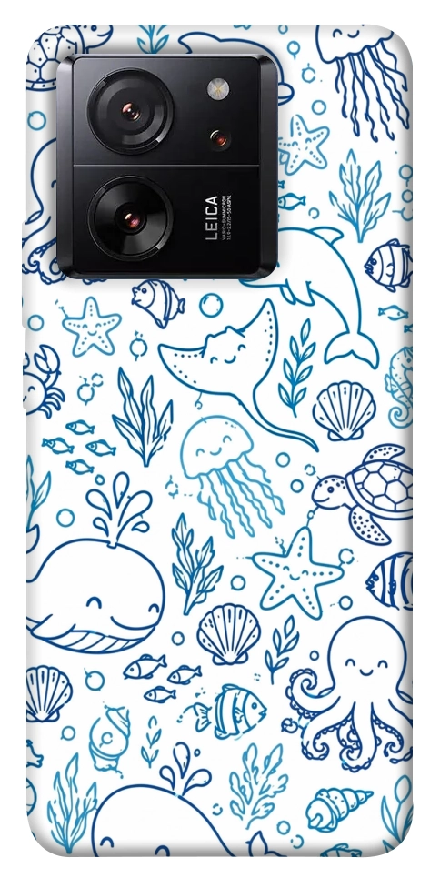 Чехол Sea pattern для Xiaomi 13T Pro