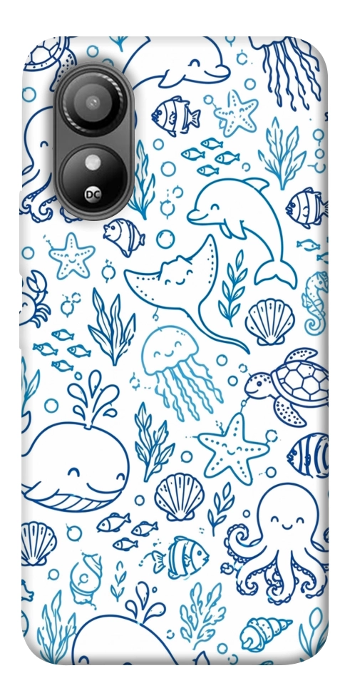 Чохол Sea pattern для ZTE Blade L220