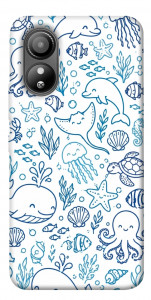 Чохол Sea pattern для ZTE Blade L220
