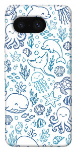 Чехол Sea pattern для Google Pixel 8