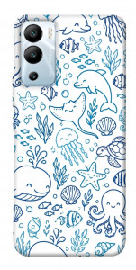 Чехол Sea pattern для Infinix Hot 12i