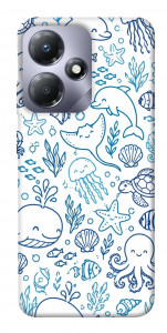 Чехол Sea pattern для Infinix Hot 30i