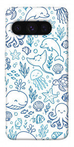 Чехол Sea pattern для Google Pixel 8 Pro