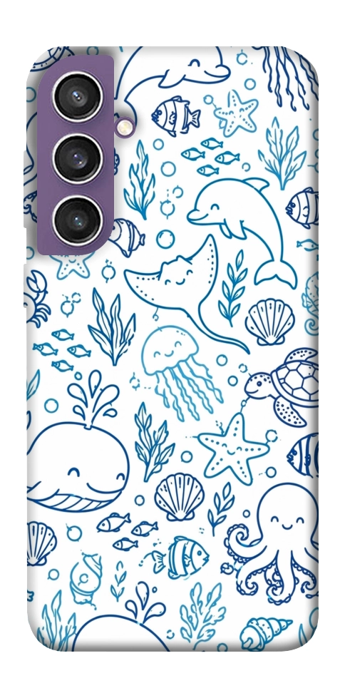Чехол Sea pattern для Galaxy S23 FE