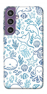 Чохол Sea pattern для Galaxy S23 FE