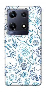 Чохол Sea pattern для Infinix Note 30 Pro NFC