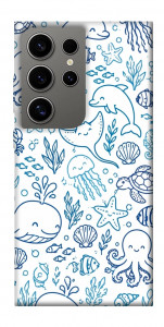 Чехол Sea pattern для Galaxy S24 Ultra