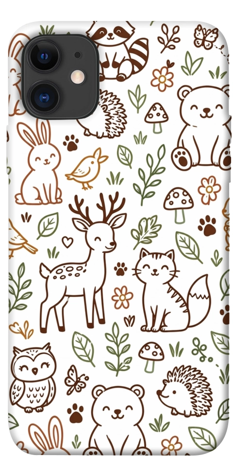 Чохол Wildlife pattern для iPhone 11
